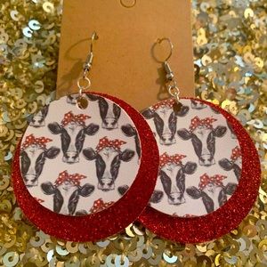 Cow Earrings